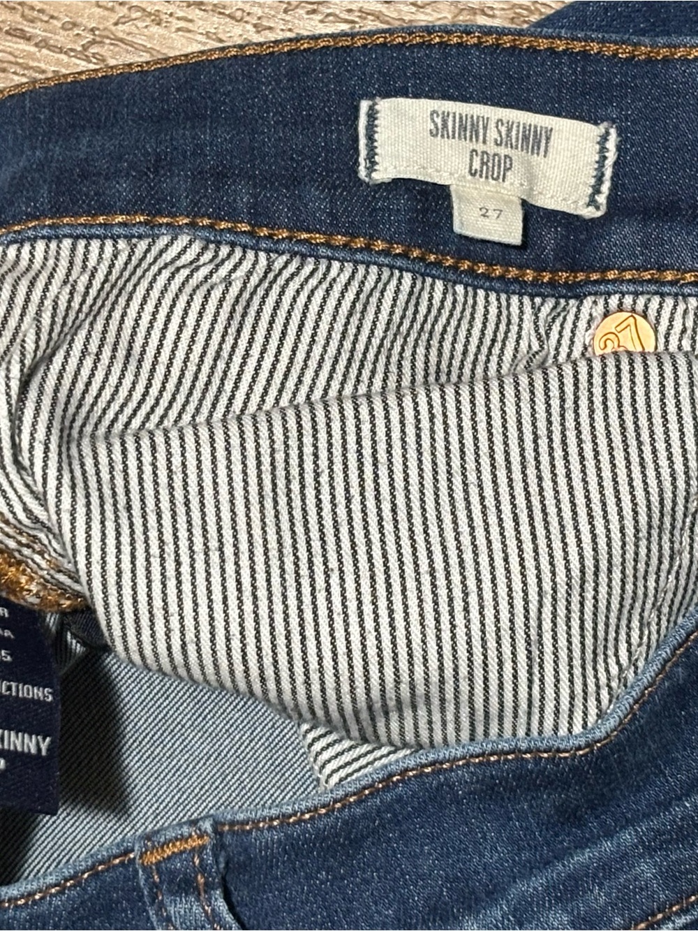 Madewell Skinny Skinny Crop Jeans – Size 27 Women - Picture 8 of 10